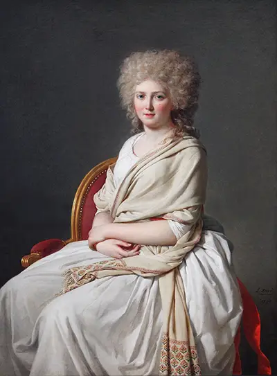 Portrait of Anne Marie Louise Thélusson, Countess of Sorcy Jacques Louis David